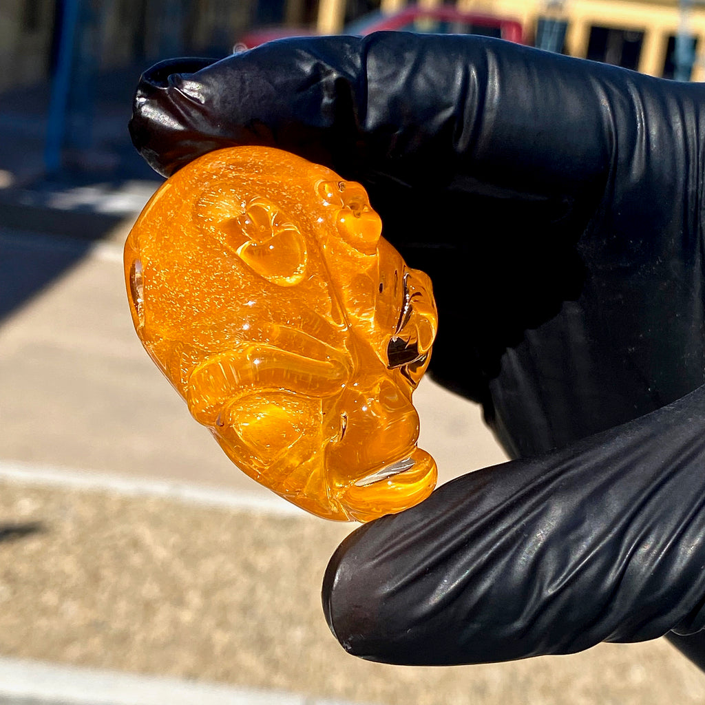 Piece Of Art- Alien Dichro Tangie Pendant