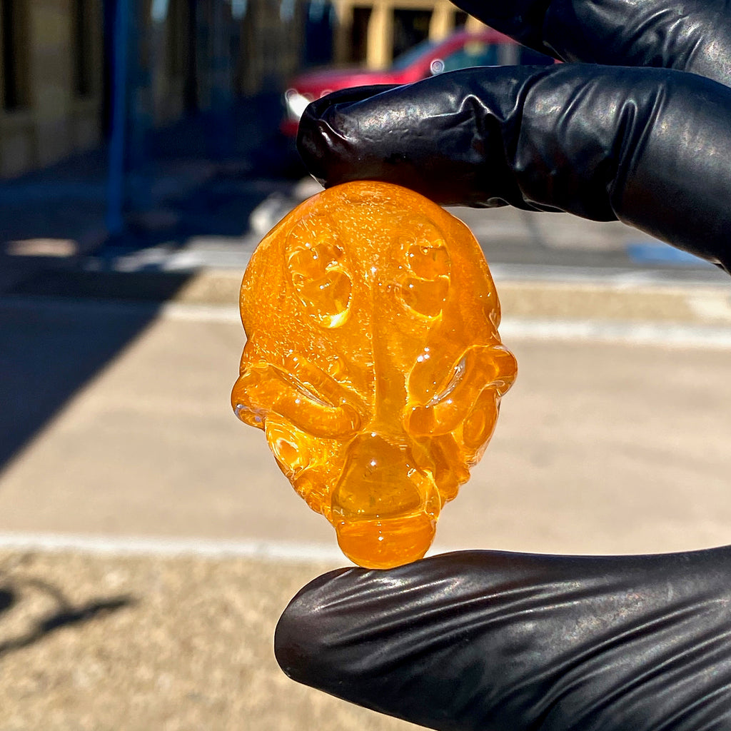 Piece Of Art- Alien Dichro Tangie Pendant