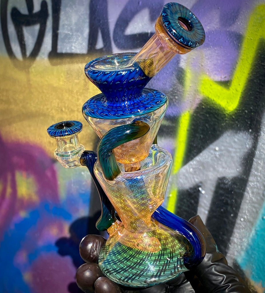 Captncronic x Steve Size Love- Gold Ruby Recycler