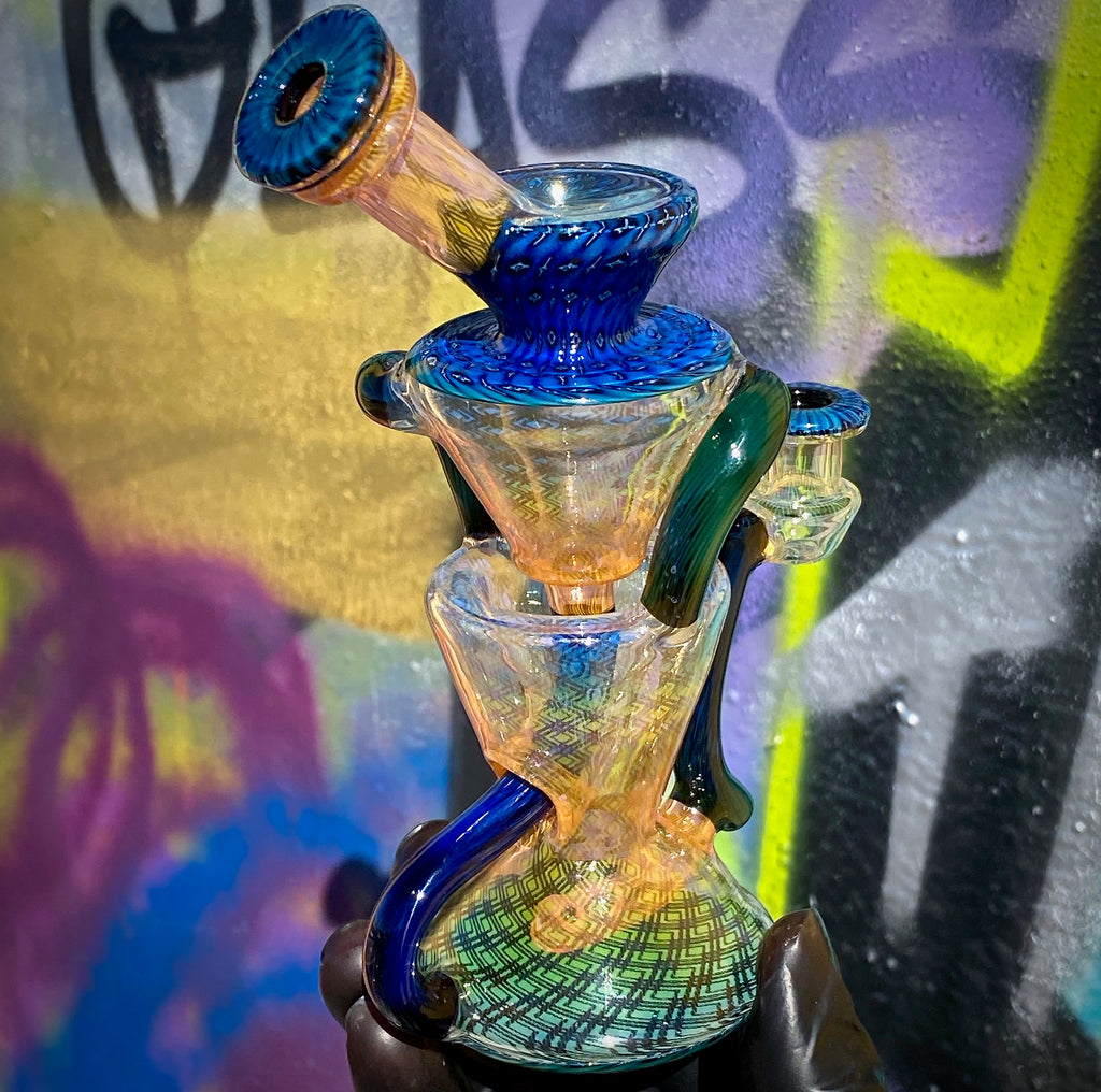 Captncronic x Steve Size Love- Gold Ruby Recycler