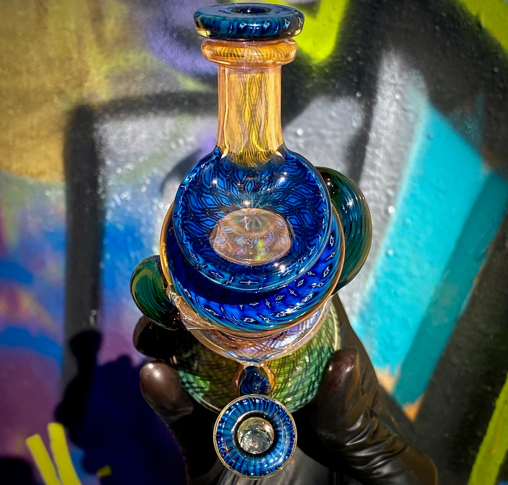 Captncronic x Steve Size Love- Gold Ruby Recycler