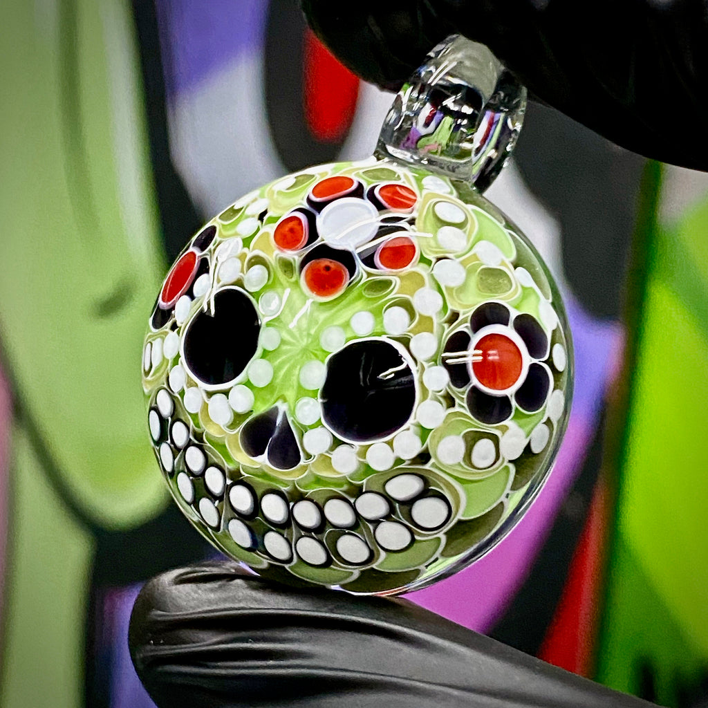 Olour- Sugar Skull Pendant
