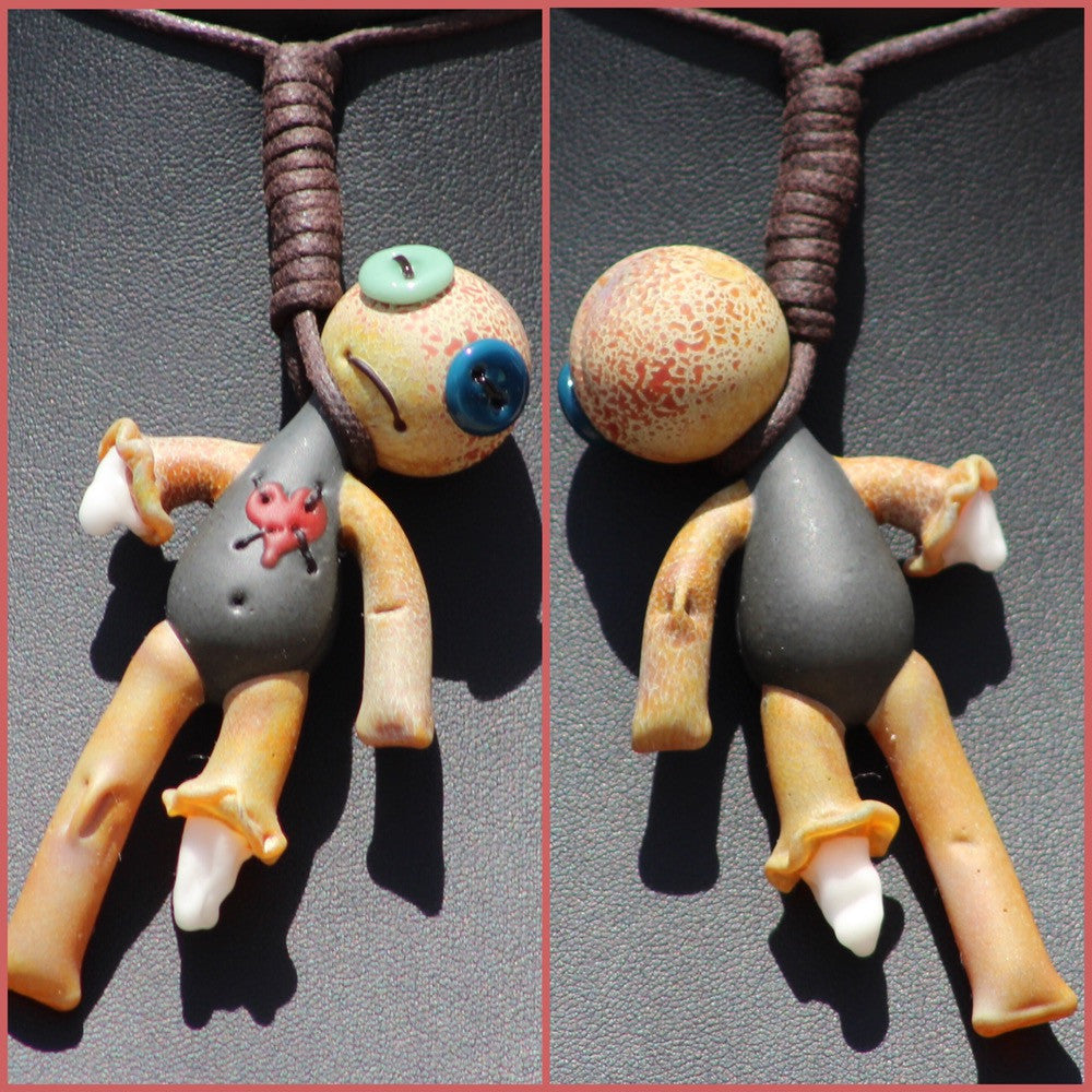 Black & Tan Voodoo Pendant