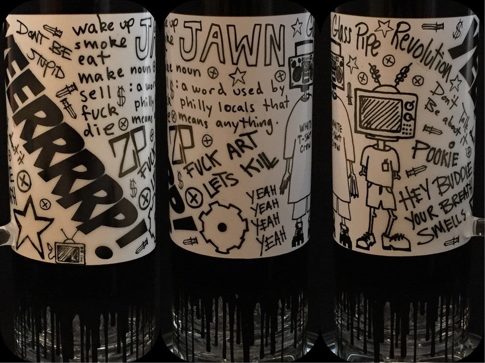 Pryology X Zach P. B&W Sketch Series