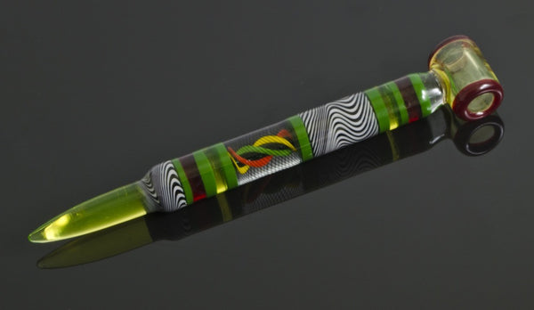 Rasta & Wig Wag Bullet Pendant