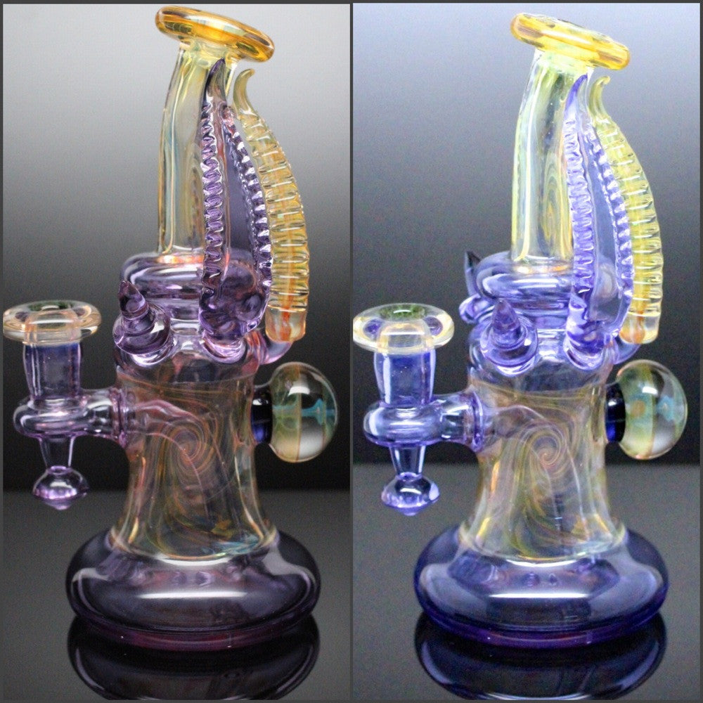 Purple Fumed Banger Hanger