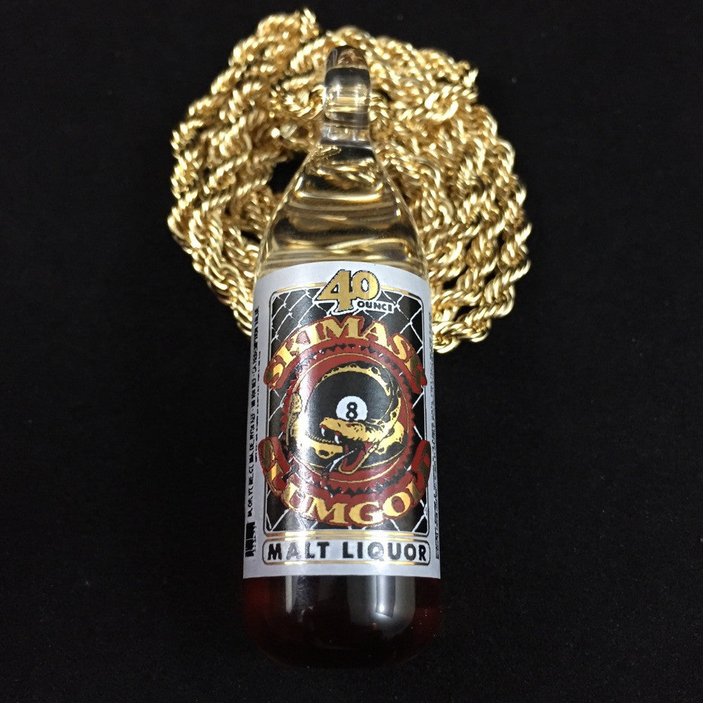 Ski Mask X Slum Gold Malt Pendant