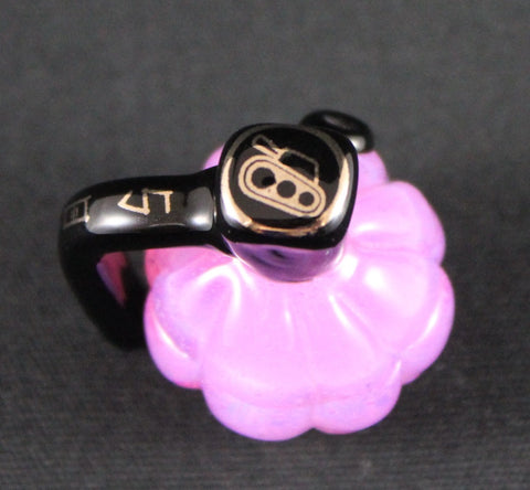 Pink Slyme Grenade Pendant