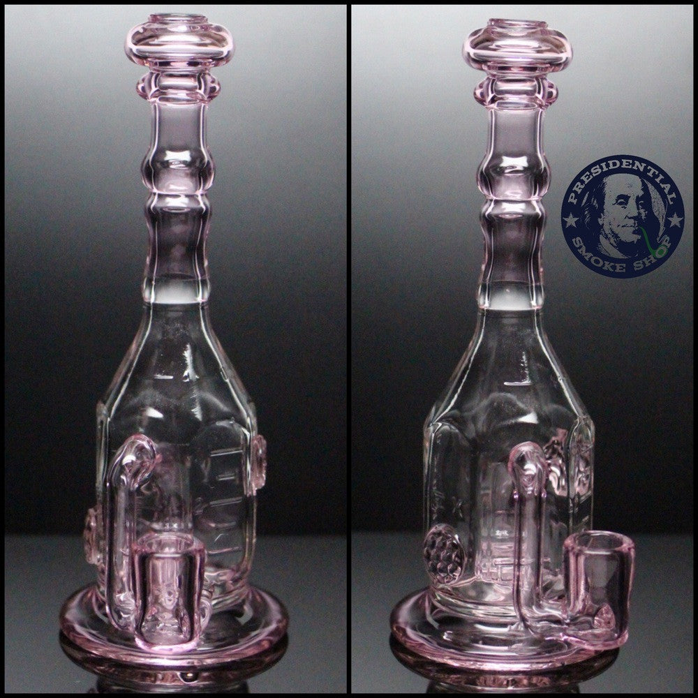 Pink Vintage Pyrex Bottle Rig