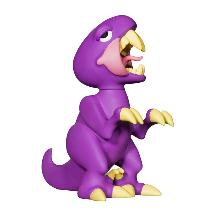 Elbo-Purple Raptor Vinyl Toy (12 inch) & (6 inch)