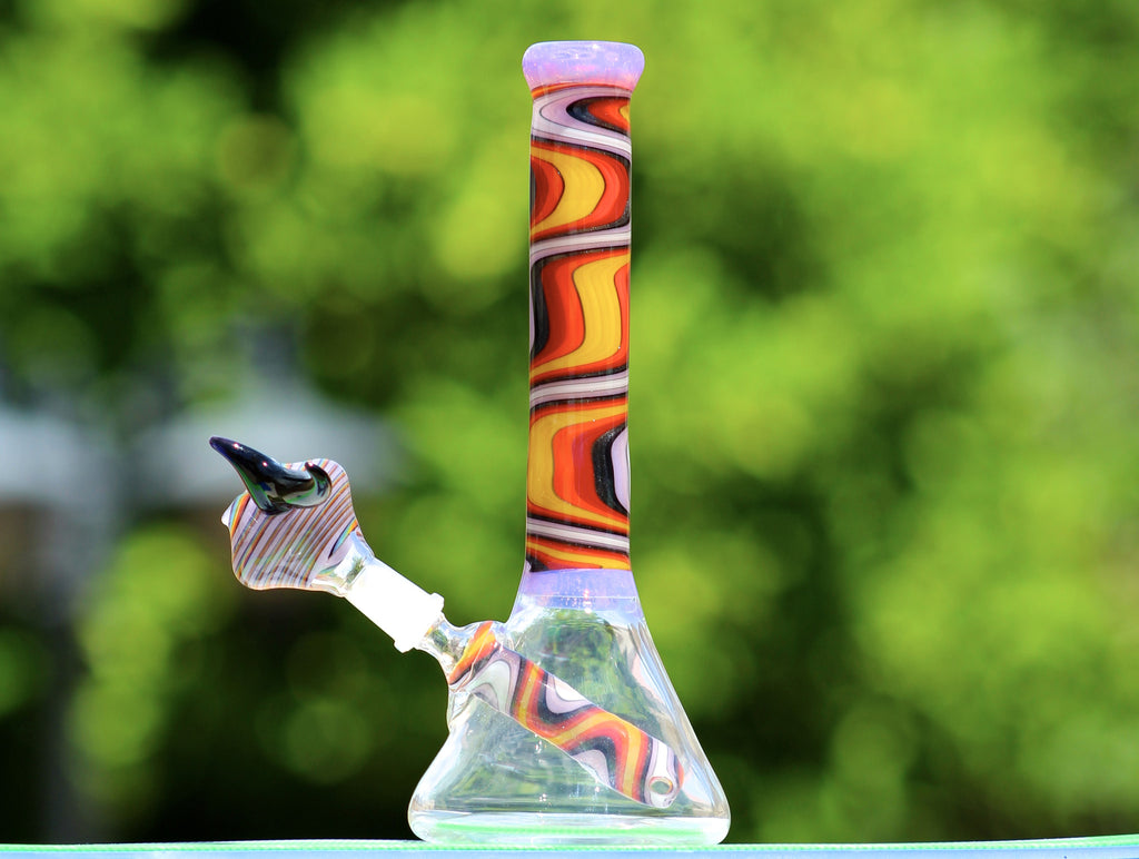 NATTY GLASS  FLOWER/RIG