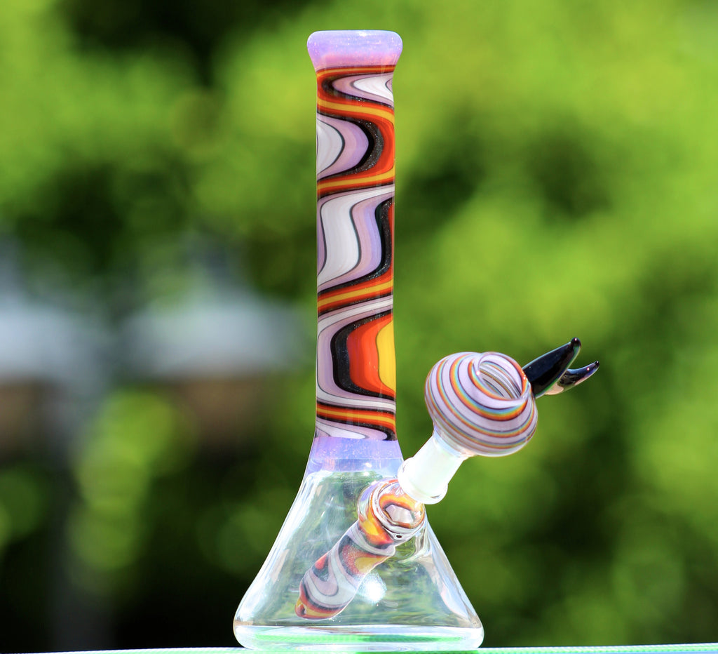 NATTY GLASS  FLOWER/RIG