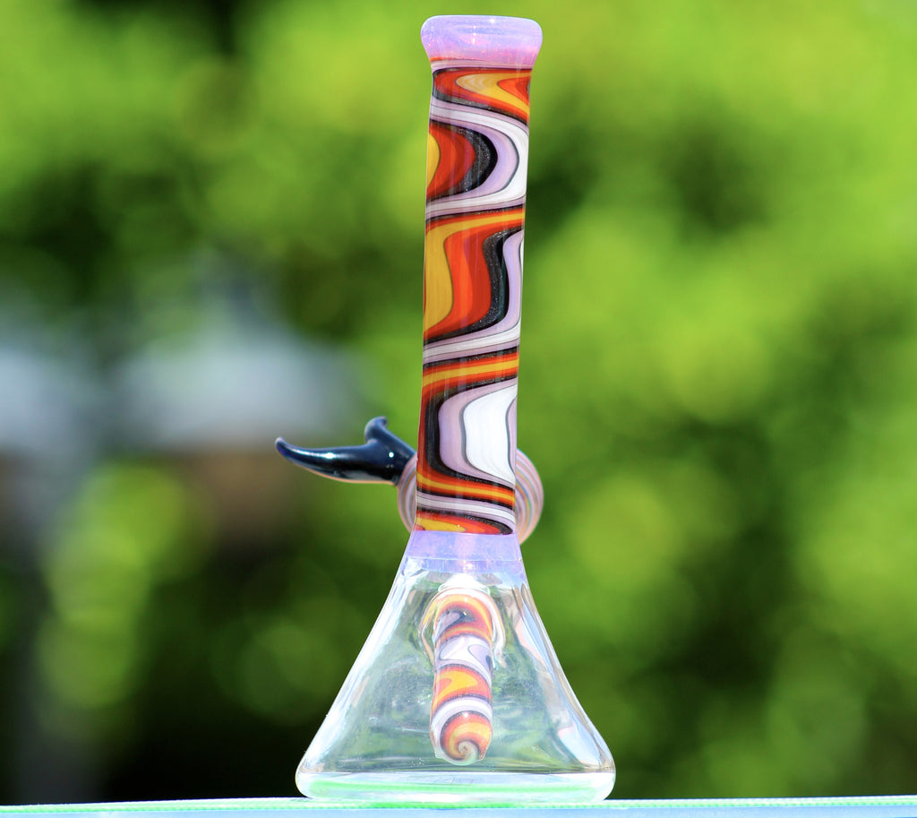 NATTY GLASS  FLOWER/RIG