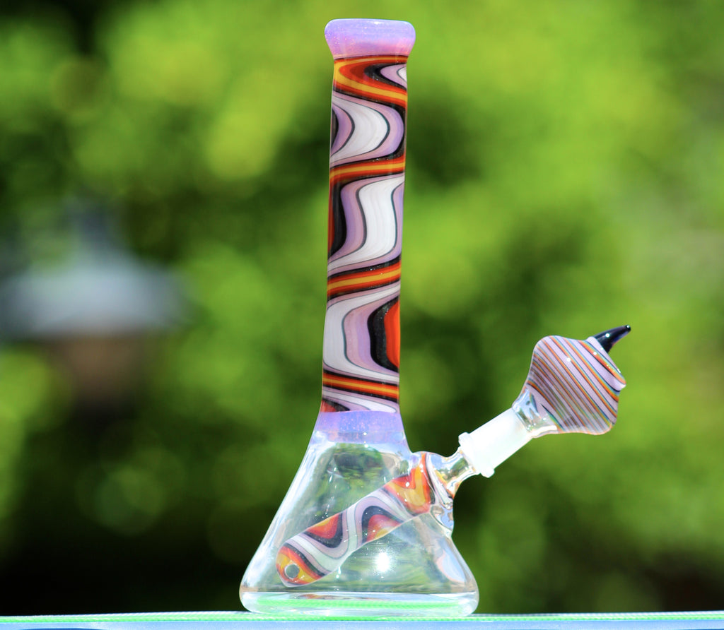 NATTY GLASS  FLOWER/RIG