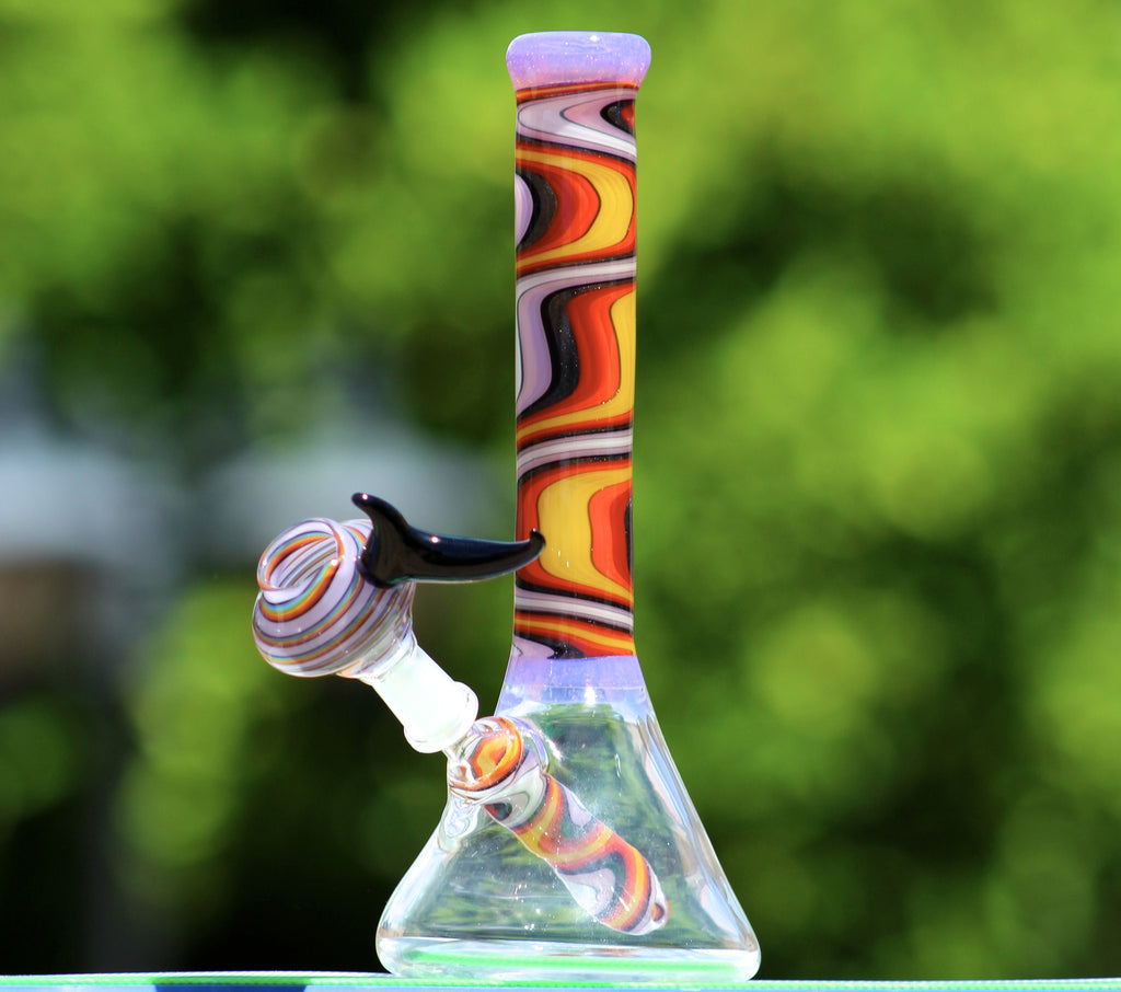 NATTY GLASS  FLOWER/RIG