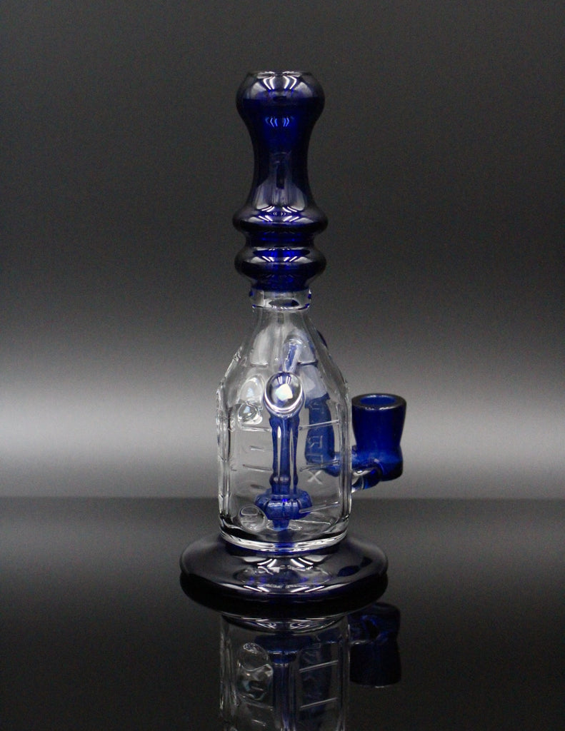 Cobalt Blue Pyrex Rig