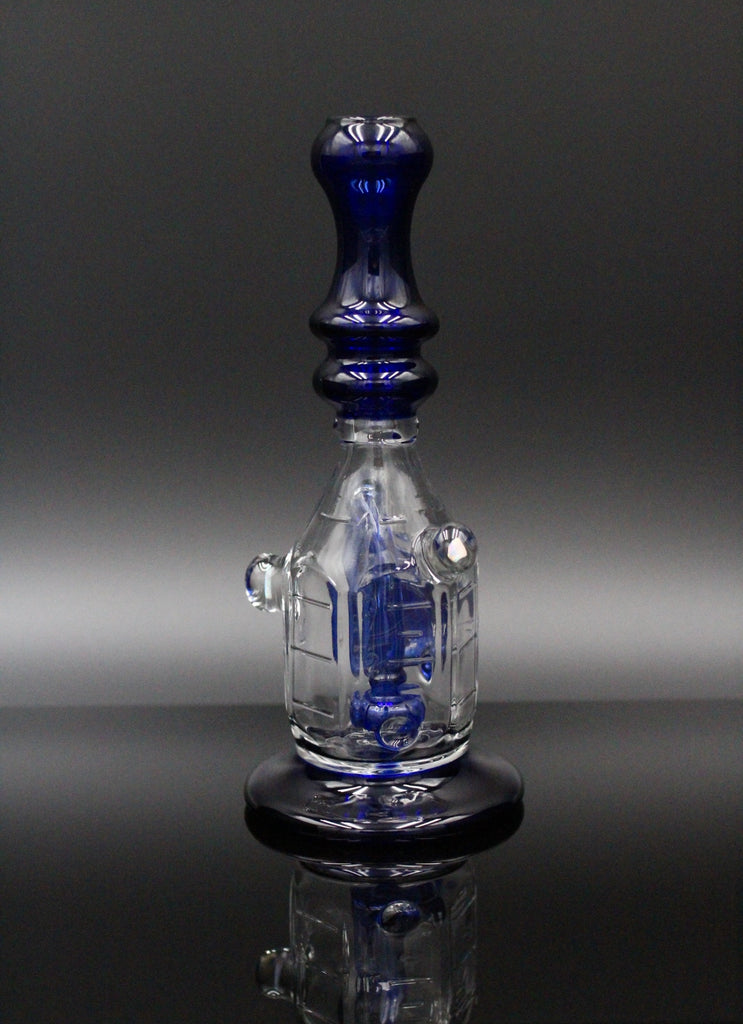 Cobalt Blue Pyrex Rig