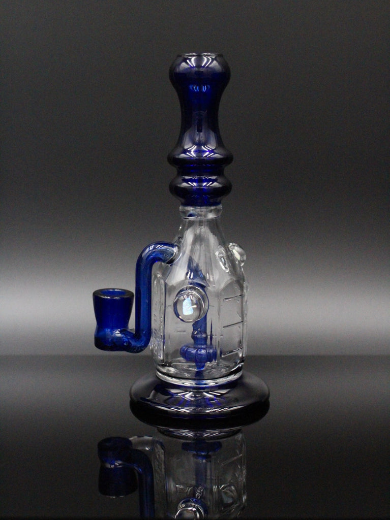 Cobalt Blue Pyrex Rig