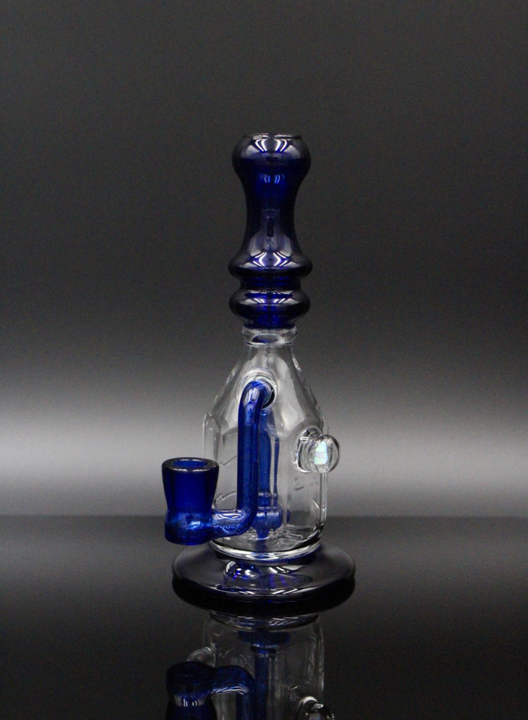 Cobalt Blue Pyrex Rig