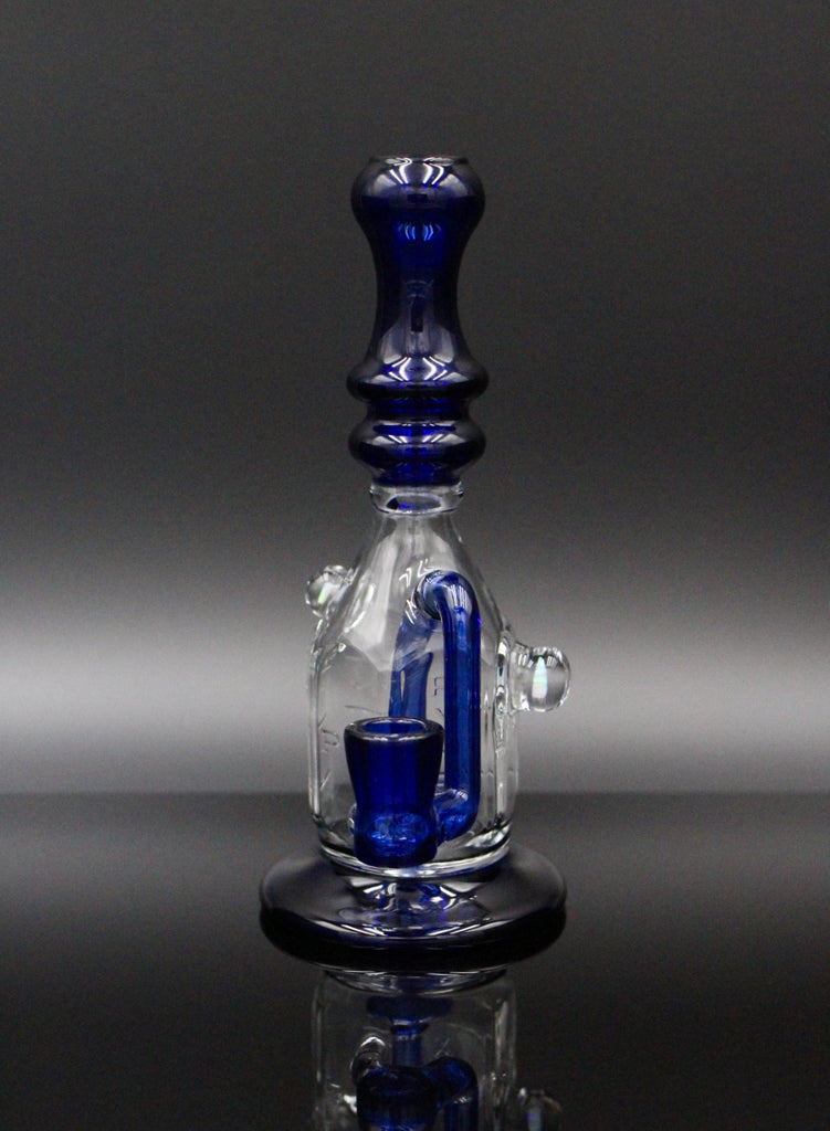 Cobalt Blue Pyrex Rig