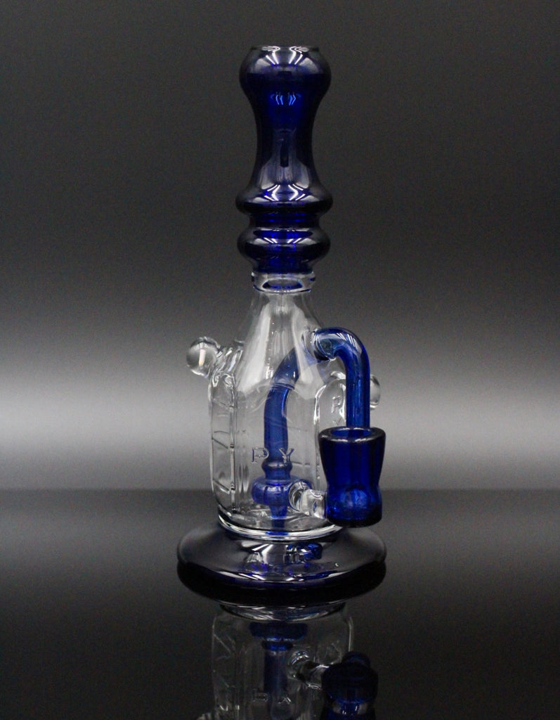 Cobalt Blue Pyrex Rig