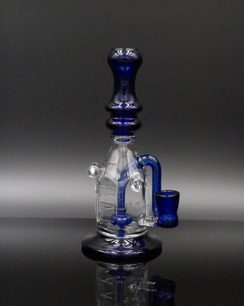 Cobalt Blue Pyrex Rig