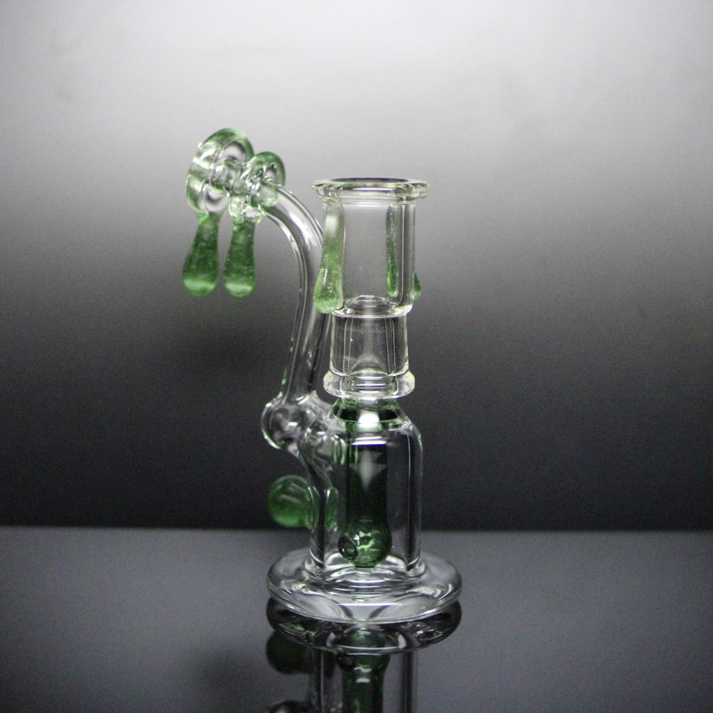Small Clear Mint Drip