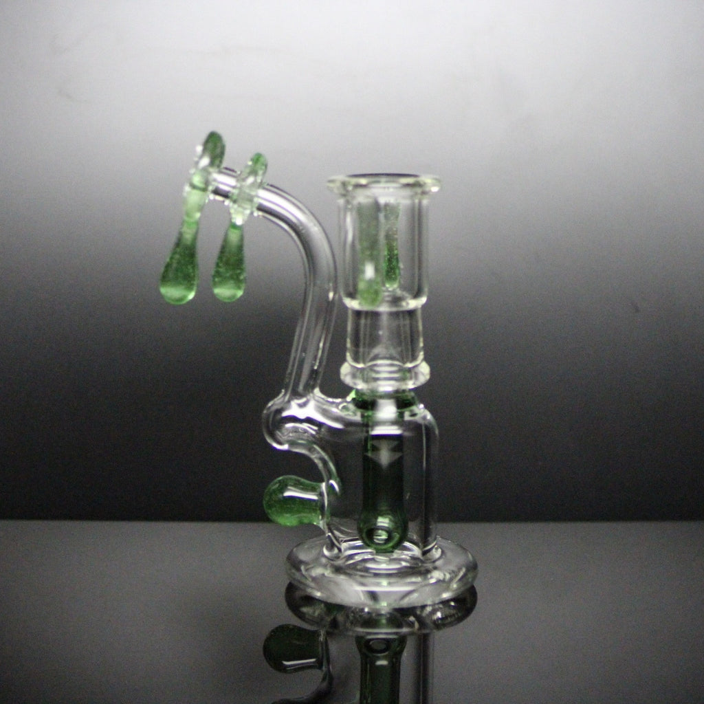 Small Clear Mint Drip