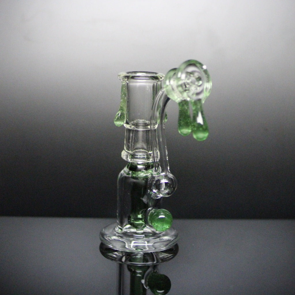 Small Clear Mint Drip