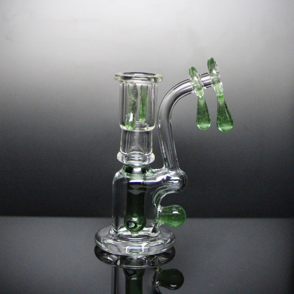 Small Clear Mint Drip