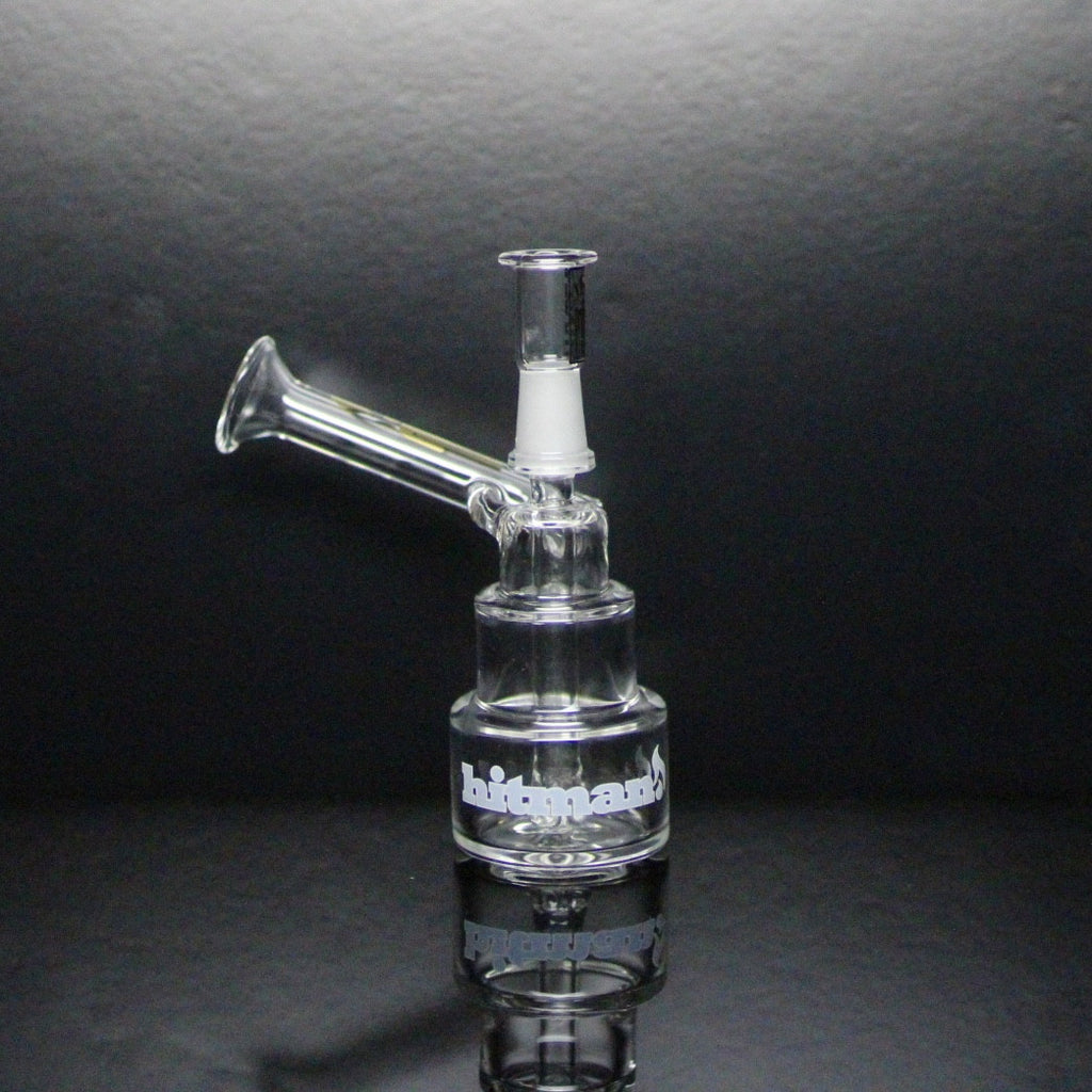 Hitman Glass  Baby Cakes (Gold/Baby Blue)