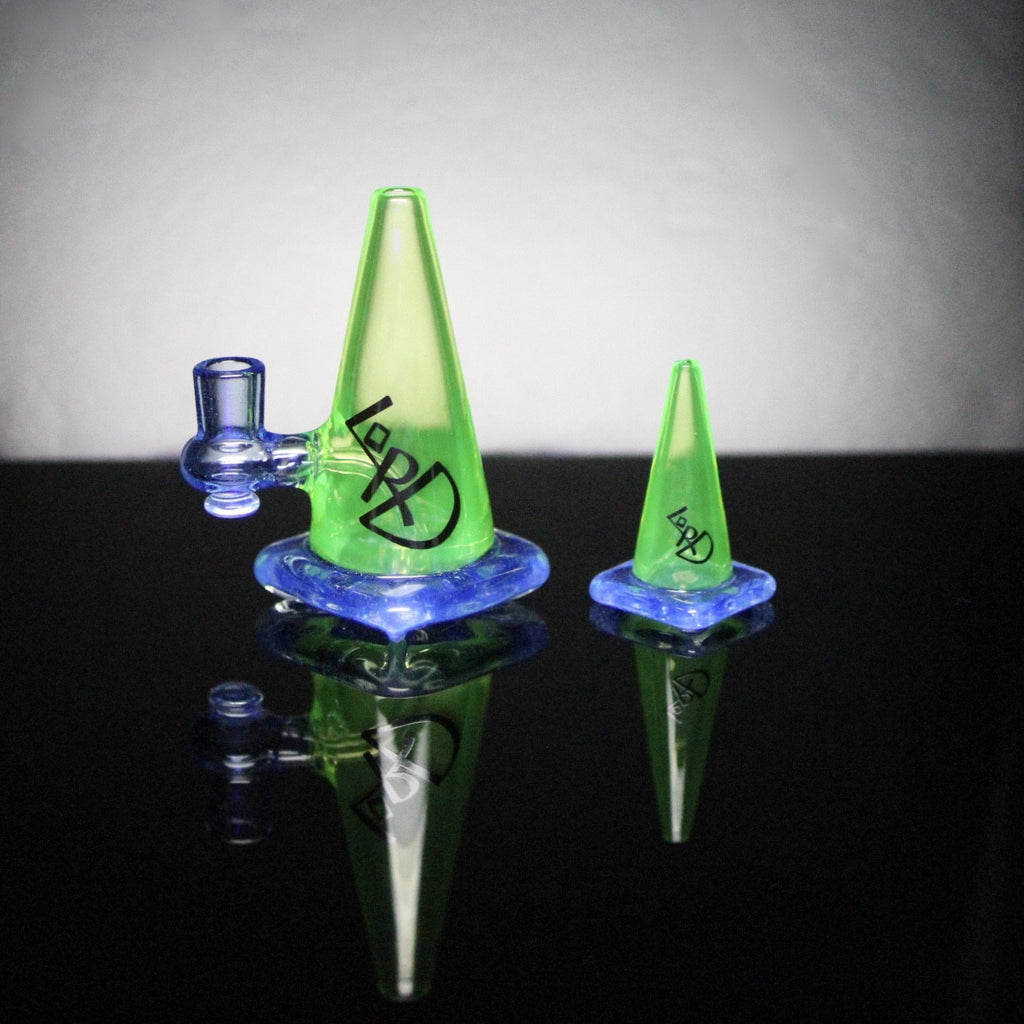 Illumanti Blue V & Blue Dream Traffic Cone