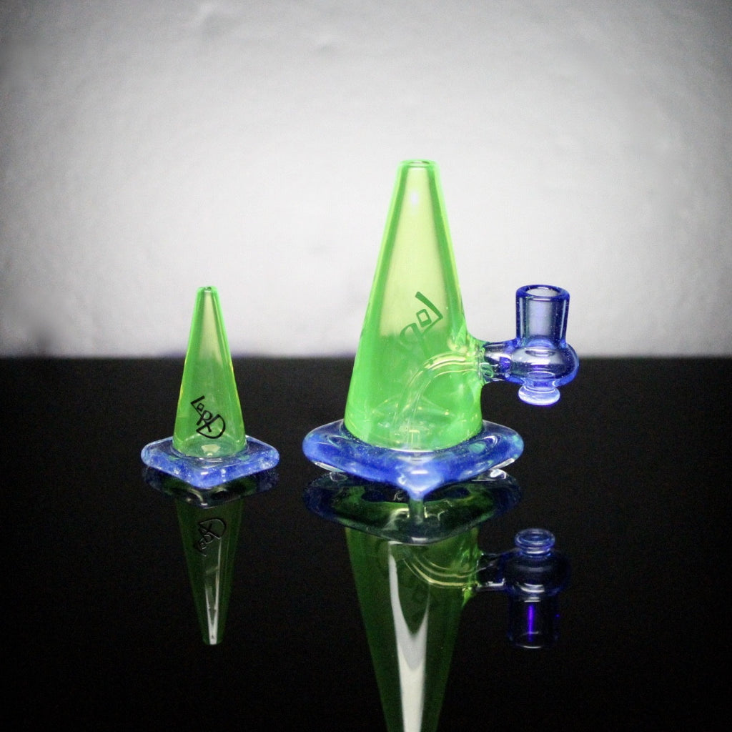Illumanti Blue V & Blue Dream Traffic Cone