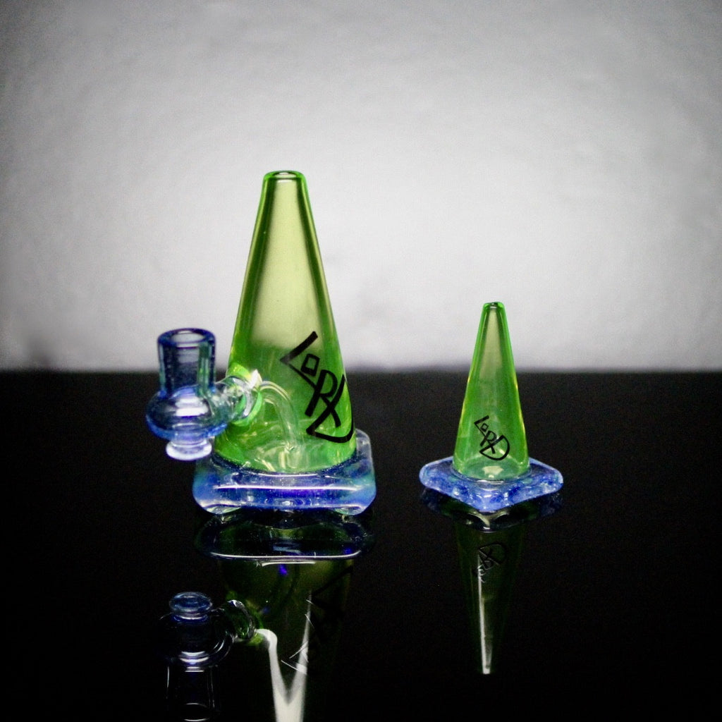 Illumanti Blue V & Blue Dream Traffic Cone