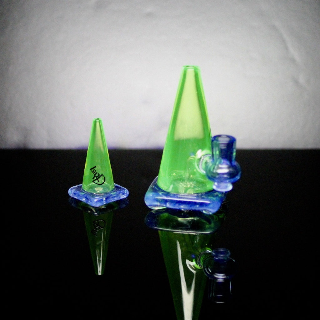Illumanti Blue V & Blue Dream Traffic Cone
