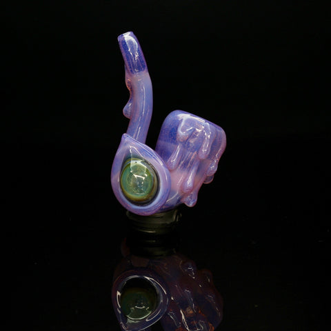 Purple Rain with Leaf Pendent Sherlock