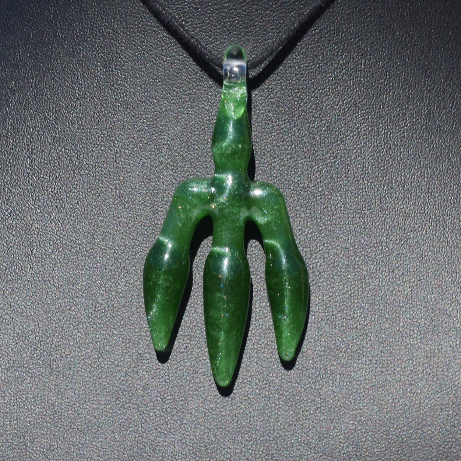 J.O.P Green Claw Pendant