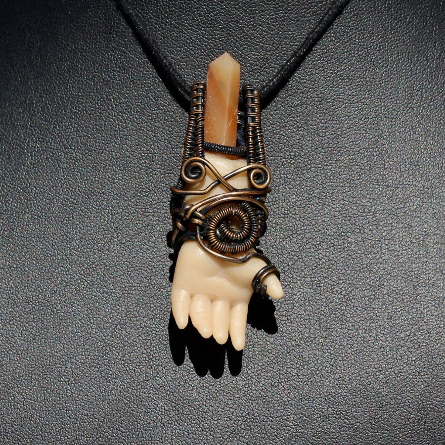 Now Here Nick Hand Pendant