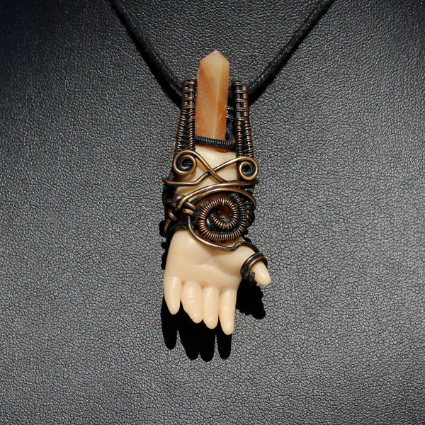 Now Here Nick Hand Pendant