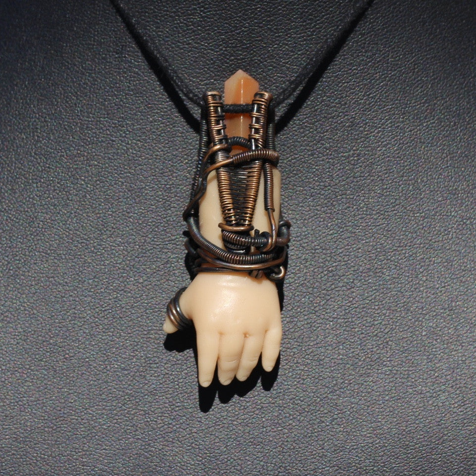 Now Here Nick Hand Pendant