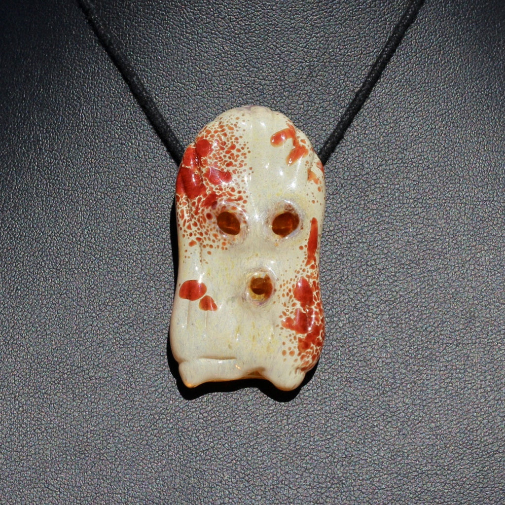 Soaked Glass Skimask Pendant