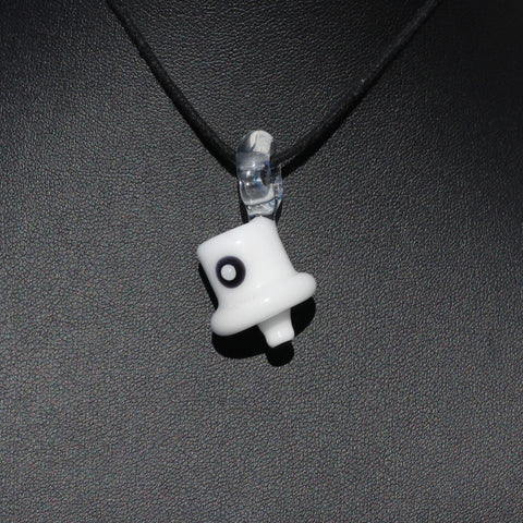 White Soak Glass Spray Cap Pendant