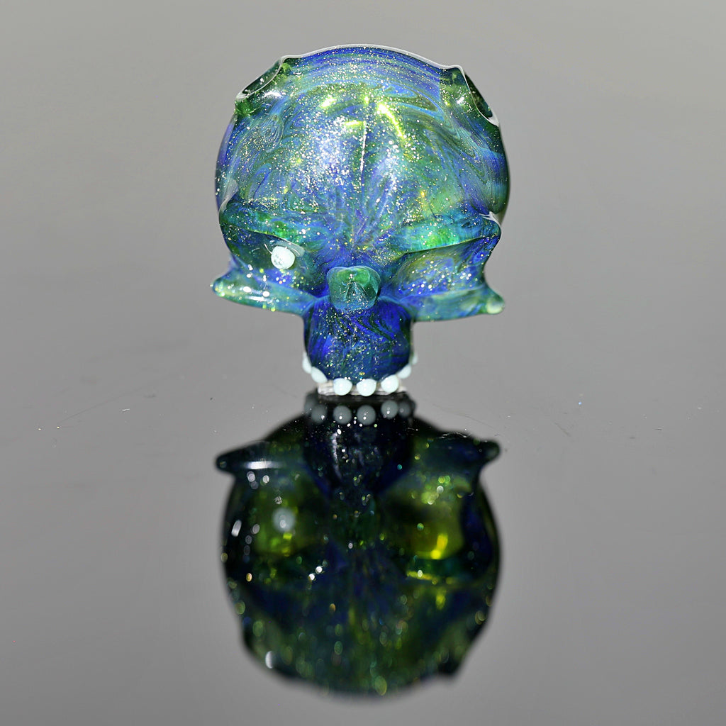 RAS Skull Blue, Green Pendant