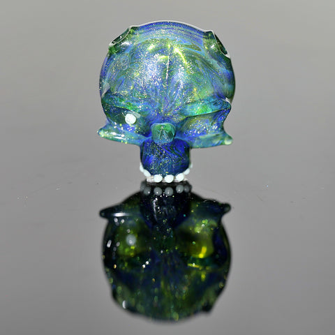 RAS Skull Blue, Green Pendant