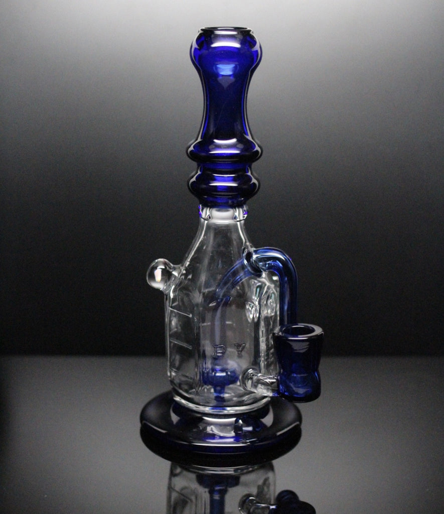 Cobalt Blue Pyrex Rig