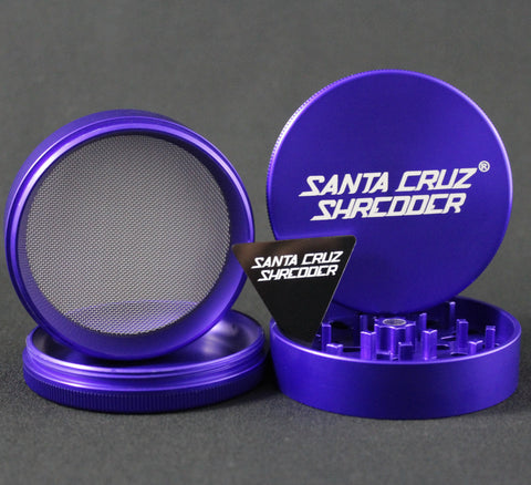 LARGE 4-PIECE PURPLE SHREDDER