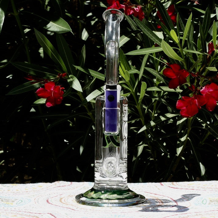 Green Wig Wag Cloud Pen with Bent Neck