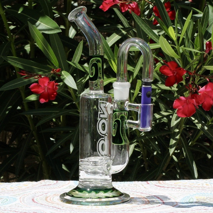 Green Wig Wag Cloud Pen with Bent Neck