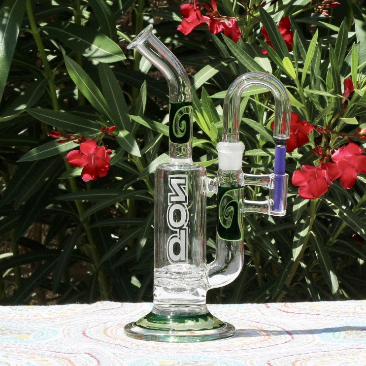 Green Wig Wag Cloud Pen with Bent Neck