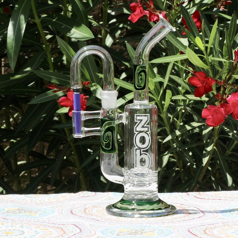 Green Wig Wag Cloud Pen with Bent Neck